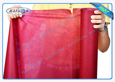 赤の広場/円形の使い捨て可能な Washcloths の 100% のバージンのポリプロピレン
