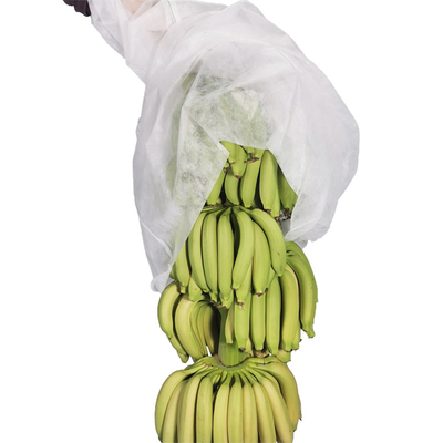 17gram農業ポリ袋ごとの100pcsを切る非編まれたカバー紫外線Nonwovenバナナ袋