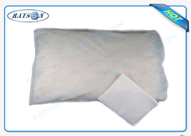 Nonwoven飛行機の枕はITTCが40 Cm * 40 Cm --を証明する非編まれた生地袋を覆う