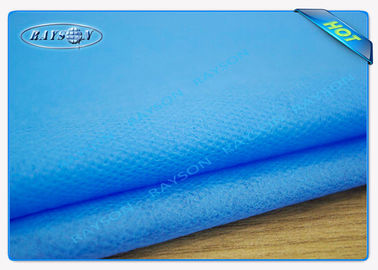 2つの層PP/PEは防水非編まれた敷布の皮の友好的な時間使用1つ薄板にした